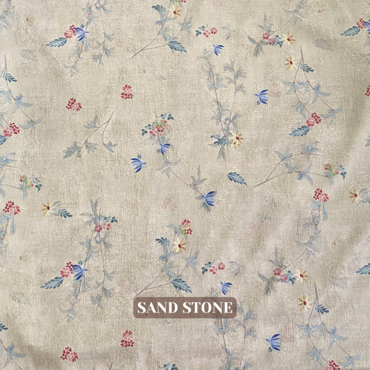 SET KEBAYA KURUNG AQUARELLE SAND STONE