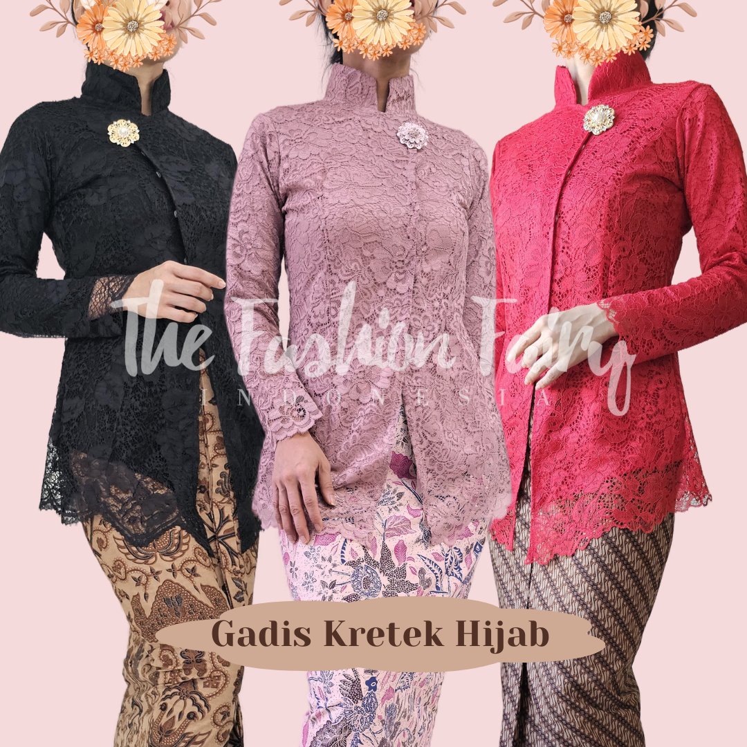 KEBAYA JANGGAN HIJAB GADIS KRETEK