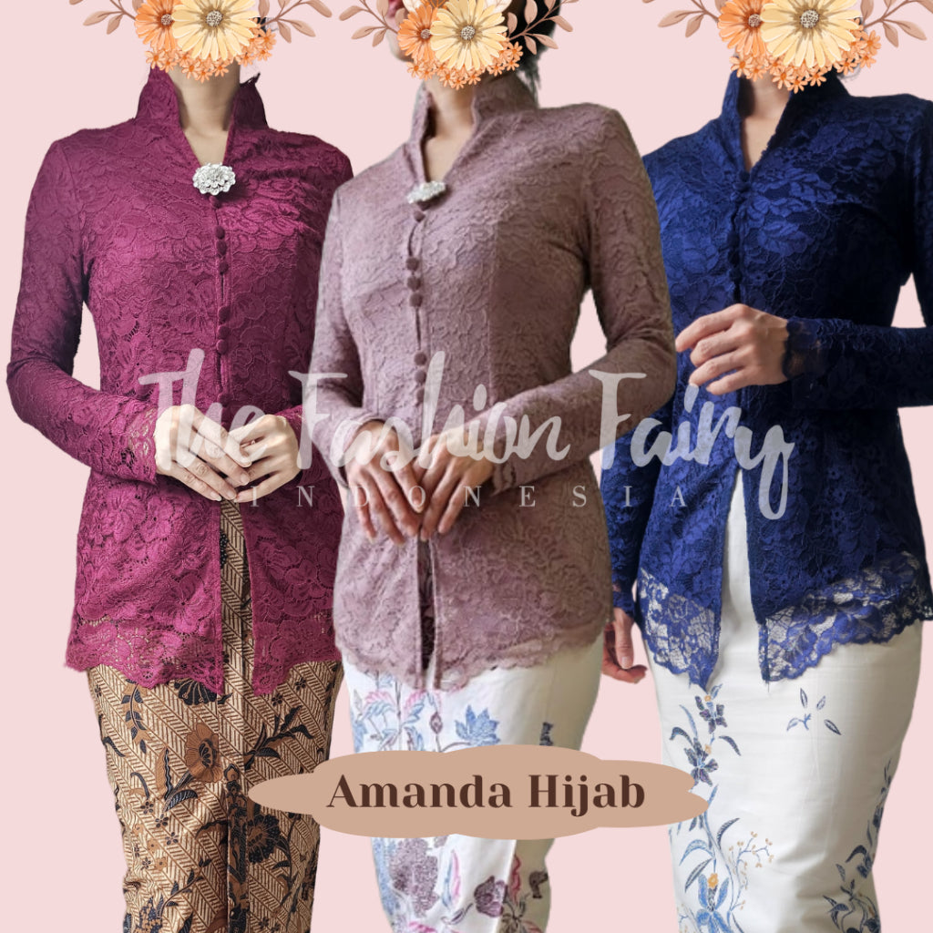 KEBAYA KARTINI AMANDA HIJAB – The Fashion Fairy